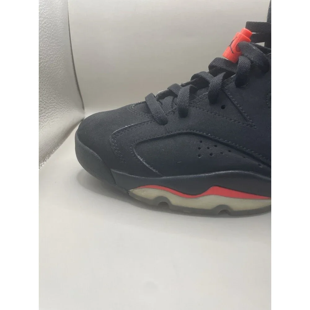 2019 Nike Air Jordan 6 VI Retro Black Infrared Mens 9.5 Black Red 384664-060